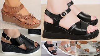 2024 LATEST COMFORTABLE AND SOFT PRETTY SANDALS DESIGNS FOR WOMEN LATEST LEATHER SANDALS COLLECTION