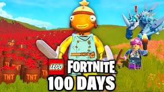 Surviving 100 Days in Lego Fortnite