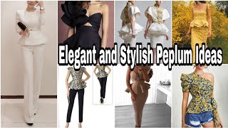 Elegant and Stylish Peplum Ideas