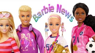 News 2024 Barbie Rollerskating 65 Aniversary  Lionel Trains Soccer Players Dream Closet Part 3!