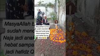 Naja Hafiz Al Qur'an Ziarah Kepemakaman Ibunda nya #trinding #viral #shortvideo #trendingshorts