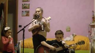 libre cover con voce chitarra e ukulele