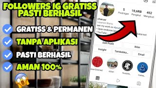 Terbaru Gratiss Sepuasnya !!😱 Cara Menambah Followers Instagram Gratis Permanen Tanpa aplikasi 2022