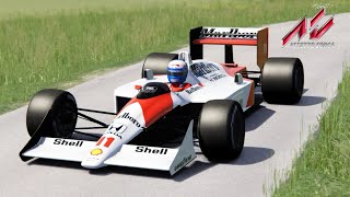 Assetto Corsa - McLaren-Honda MP4/4 R02 (Test Drive) [HD]