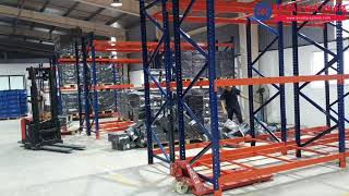 Thực tế hệ thống giá kệ để pallet, Selective Pallet Racking | Kệ sắt gia phạm