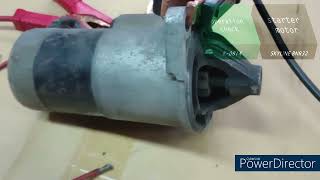 K-0814 スカイライン BNR32 セルモーター 動作確認 ｜ Operation check for starter motor for skyline BNR 32