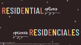 Spanish Audio: Residential Options