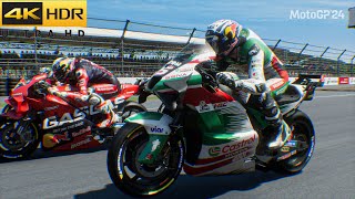 MotoGP 24 - 100% Race Indonesian GP/Johann Zarco JZ5 LCR Honda Race Gameplay (4K/60FPS)