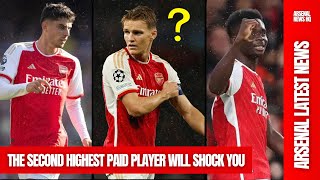 🤑 Arsenal's NEW Highest-Paid Player REVEALED! 💰 Martin Odegaard's SHOCKING Contract Details!