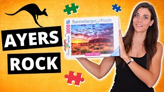 Doing an AYERS ROCK Puzzle | And my thoughts about Australia 🦘