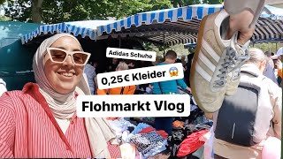 Flohmarkt Vlog | 0,25€ für Fashion 😓 ??? | Adidas Schuhe 👟 | Hijabflowers