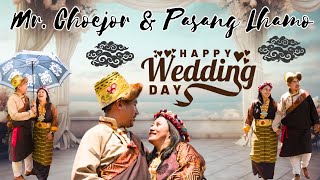 A WEDDING DAY ❤️|| MR.CHOEJOR & MRS.PASANG || TIBETAN WEDDING || TIBETAN DANCE ||TIBETAN VLOGGER