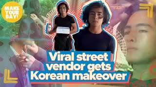 Viral street vendor gets Korean makeover   | Make Your Day