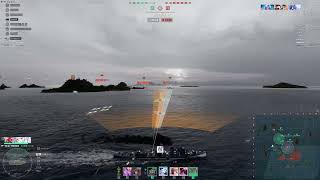 World of Warships Clan Battle (Season 27) “Asp” [4-FUN] vs [ARA-2] No "Detonation" Flag