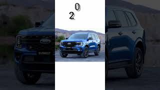 evolution of Ford evrest 2022#short#shortvideo