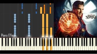 Doctor Strange - Main Theme (Piano Tutorial Synthesia)