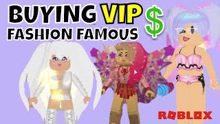 BUYING VIP IN FASHION FAMOUS [ROBLOX]