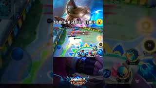 ZILONG VS JHONSON BALAPAN😮#mobilelegends #shorts