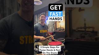 How To Get FAST Hands & Feet On The Drums #drumlesson #speed #fast