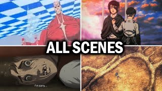 ALL LEAKED SCENES & TRAILER vs MANGA - Attack On Titan Season 4 Part 3