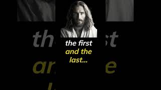 The Alpha and the Omega: Jesus Christ's declaration of his divinity #shorts #quotes #jesus #bible