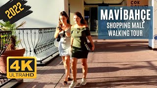 MaviBahçe Shopping Mall #2 | Walking Tour | İzmir Turkey | 4K UHD 60fps | Turkey Travel 2022