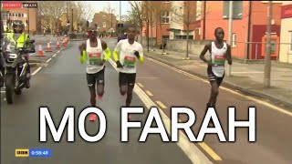 Mo Farah Winning LONDON HALF MARATHON 2019