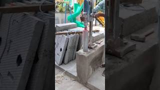 brick wall core cutting#brick#brick