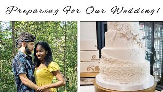 Preparing For Our Wedding After 4 Months of Dating! Cake Testing, House Tour & More!