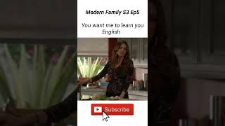 Manny wants to learn English from Gloria #modernfamily #viral #shorts #youtubeshorts #Manny #Gloria