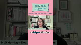 #shorts How emotions sabotage your decluttering efforts | Miriam Ortiz y Pino | More than Organized