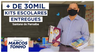 ENTREGA DE MAIS DE 30 MIL KITS DE MATERIAL ESCOLAR | SANTANA DE PARNAÍBA