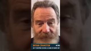 BRYAN CRANSTON talks about reprising role as WALTER WHITE in Better Call Saul