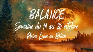 ♎ BALANCE ♎ - PLEINE LUNE en Bélier et semaine du 14 au 20 octobre