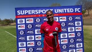 Modiisa wa kgwele ya dinao wa SuperSport United Ricardo Goss©️2024 Morgan Lekgetho Mogagabe