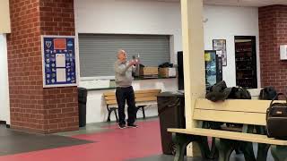 Juggler Practicing at Clifton Park Rink