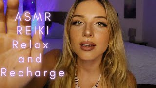 ASMR Reiki Charged Echoed Affirmations for Relaxation 🩵😴💤