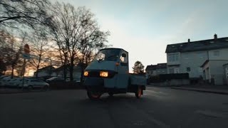 Piaggio Ape 50 Drone Footage