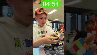 12.70 Blindfolded Rubik's Cube Solve! #cubing #speedcubing #RubiksAmbassador