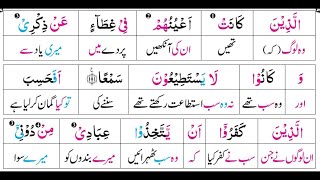 P15TF156 Tafseer Ul Quran Para 15 Surah Al   Kahf Ayaat 100  110