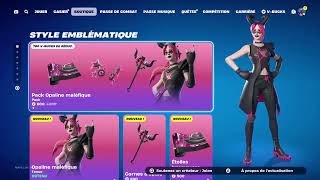 Boutique FORTNITE du 12 Novembre