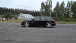 Volvo S60 T5 379whp vs Monster Audi 600whp