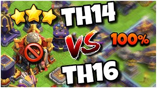 TH14 VS TH16 | UNSTOPPABLE TH14 STRATEGY | Clash of Clans