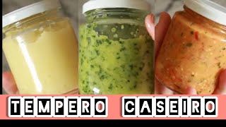 TEMPERO CASEIRO DEIXARÁ SUA COMIDA SABOROSA. #temperocaseiro #tempero #molhocaseiro