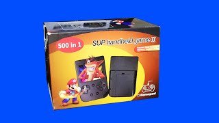 500 in 1 SUP handheld Game II Unboxing SUP Handheld Game 2 | Unboxing Gamepad