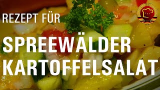 Kartoffelsalat Rezept aus dem Spreewald ohne Fleisch selber machen (DDR Rezept)