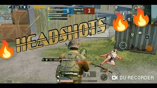 PUBG MOBILE BEST HEADSHOTS 🔥🔥