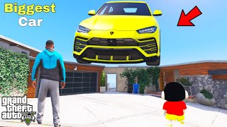 Franklin And Shinchan TRY To Make world Biggest Super CAR in LOS SANTOS IN GTA V