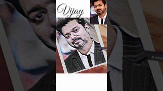 draw Vijay actor #art #shorts #viral