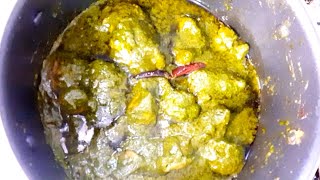 Chicken Palak Recipe//How to make Chicken Palak Gravy//By Cook with Sabia